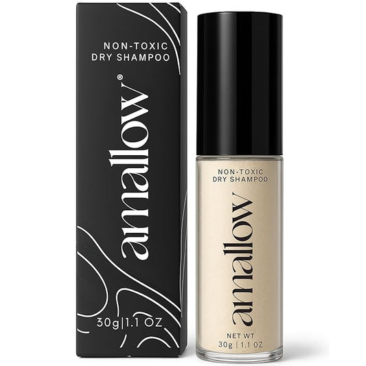 Amallow - Non Toxic Dry Shampoo Powder – With Organic Ingredients - Arrowroot, Bentonite Clay, Aloe Vera, & Essential Oils – No Talc, No Aerosol - Men & Women - Great For Travel-VivaGrace Women