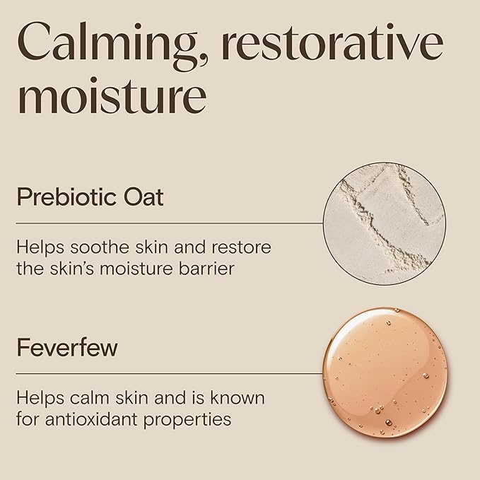 Aveeno Sensitive Skin Moisturizer Bundle, Calm + Restore Oat Gel Facial Moisturizer, 1.7 oz, & Trial Size Daily Moisturizing Cream + Prebiotic Oat, 0.5 oz, Fragrance-Free, Two Items