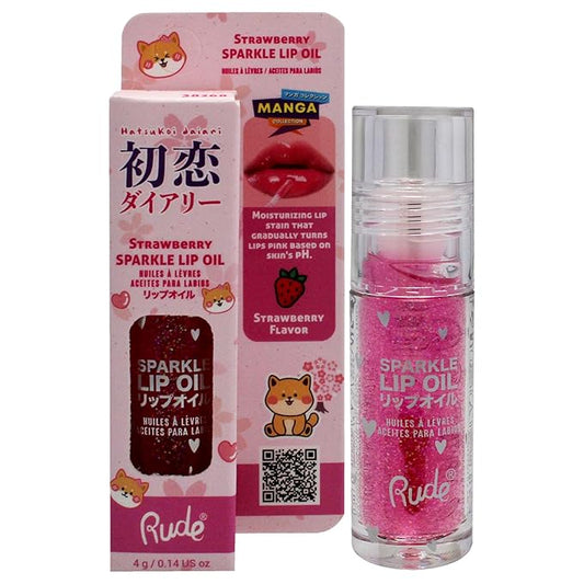 RUDE Manga Sparkle Lip Oil-VivaGrace Women