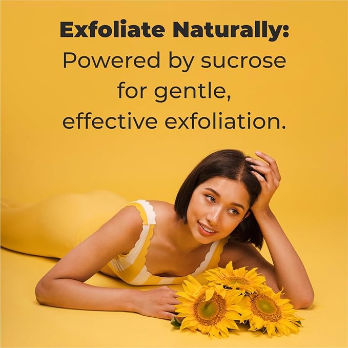 First Botany Body Scrub - Natural Exfoliating Sugar Scrub & Body and Face Souffle helps with Moisturizing Skin, Acne, Cellulite, Dead Skin Scars, Wrinkles (10 fl oz, Brown Sugar + Coffee)-VivaGrace Women