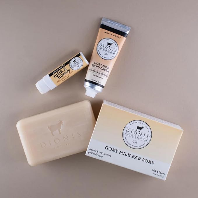 Dionis Milk & Honey Goat Milk 3 Pc Gift Set-VivaGrace Women