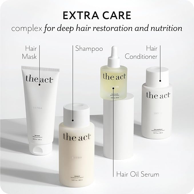 Extra Nourishing Hair Mask with Argan Oil, Coconut Oil, Hyaluronic Acid - Intense Hydration, Repair for All Hair Types - Ideal for Curly and Damaged Hair - 6.8 Fl oz-VivaGrace Women