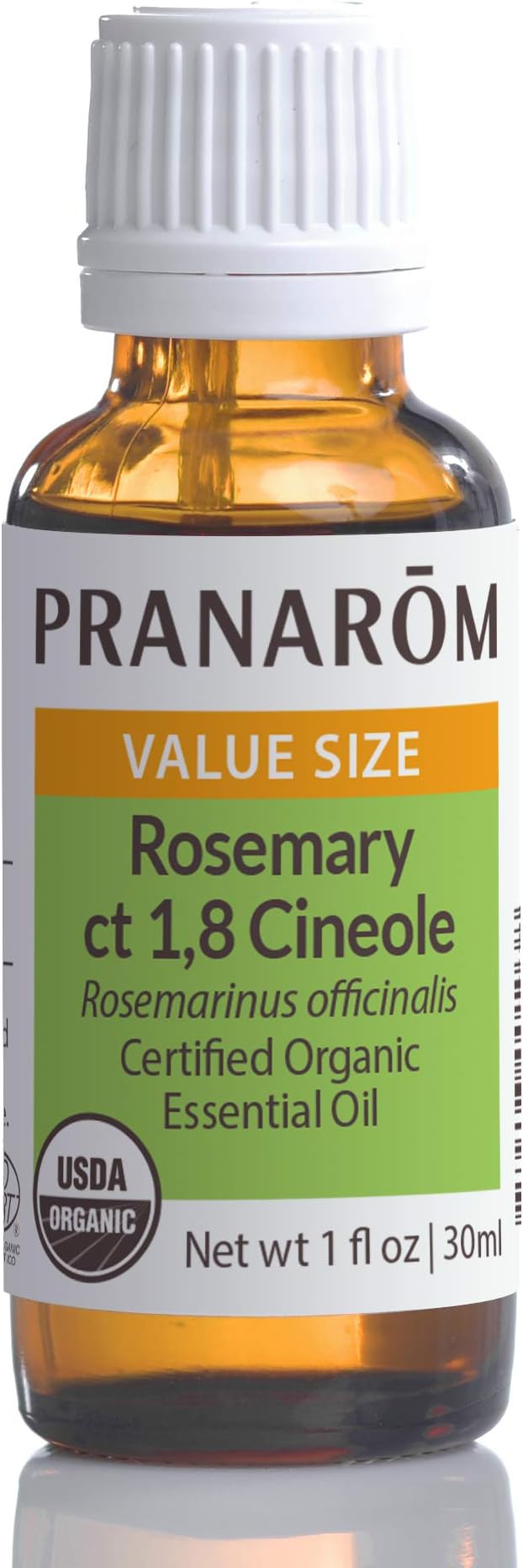 Pranarom USDA Certified Organic Rosemary Cineole Essential Oil (30ml), 100% Pure Undiluted Therapeutic Grade from Tunisia for Aromatherapy, Diffuser, Meditation, Massage, Relaxation-VivaGrace Women