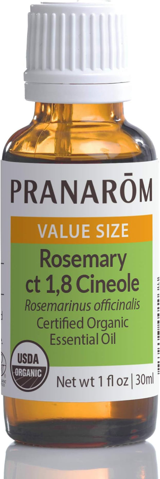 Pranarom USDA Certified Organic Rosemary Cineole Essential Oil (30ml), 100% Pure Undiluted Therapeutic Grade from Tunisia for Aromatherapy, Diffuser, Meditation, Massage, Relaxation-VivaGrace Women