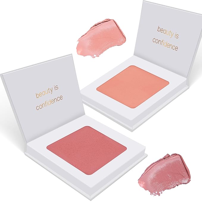 Carlucce Umpteen 3-in-1 Vegan Multi-Use Cream Color Palette - Unfazed - Makeup & Skincare in One, High Pigment Formula for Lips, Cheeks & Eye Base-VivaGrace Women