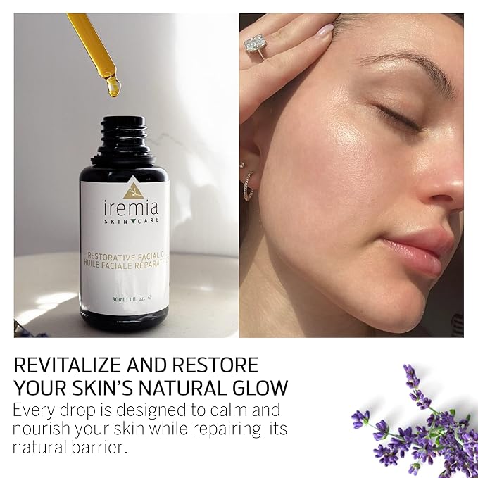 Facial Oil | Restorative Facial Oil For Dry Skin | Formulated With Rose Hip Oil, Jojoba Oil - 30 ml-VivaGrace Women