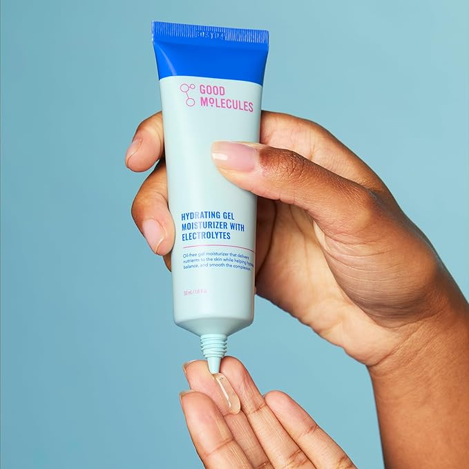 Good Molecules Hydrating Gel Moisturizer - Oil Free Face Moisturizer for Oily Skin With Ultra Hydrating Electrolytes to Rejuvenate, Skin Care for Face-VivaGrace Women