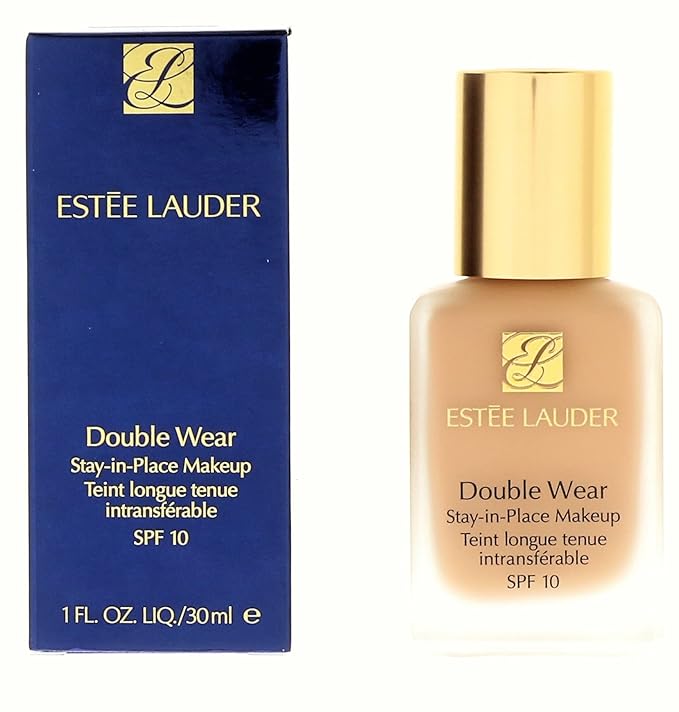 Estée Lauder Double Wear Stay-in-Place 24-Hour Long-Wear Matte Foundation, 1.0 oz. , 3N1 Ivory Beige-VivaGrace Women