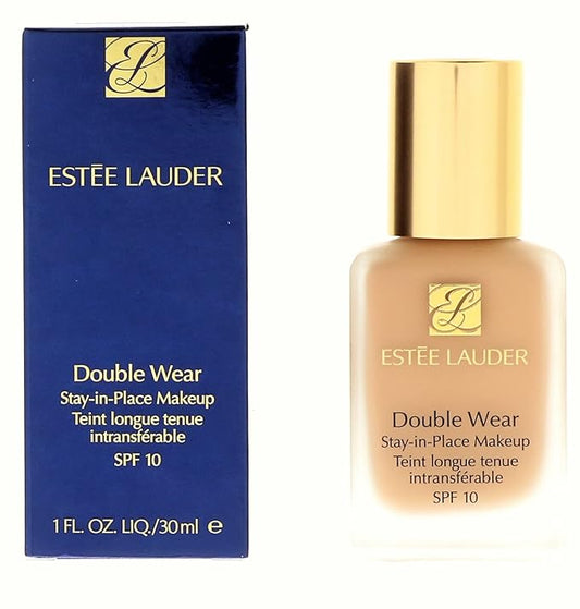 Estée Lauder Double Wear Stay-in-Place 24-Hour Long-Wear Matte Foundation, 1.0 oz. , 3N1 Ivory Beige-VivaGrace Women
