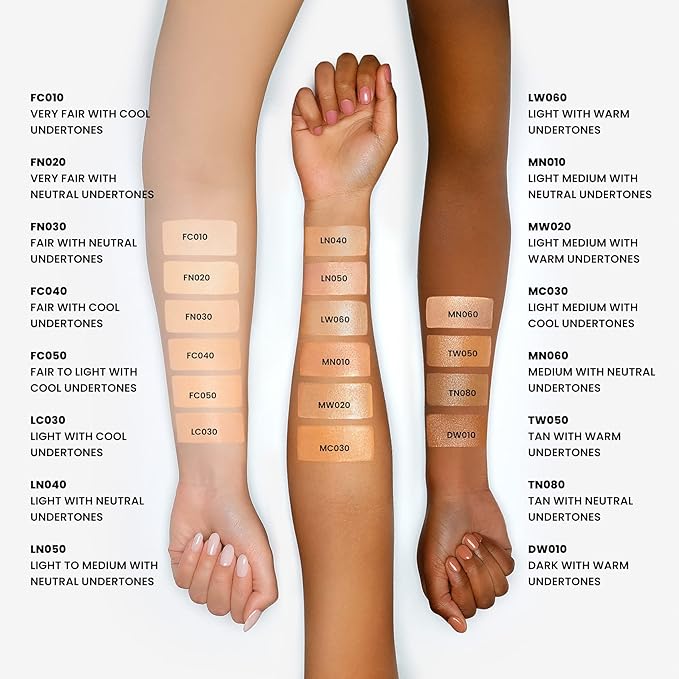 JOAH Crystal Glow Peptide-Infused Foundation, 2-in-1 Multitasking Korean Makeup with Blurring Face Primer, Luminizer, Hydration & Skin Defense for a Flawless Finish, 1.01 Oz, Light Medium Cool-VivaGrace Women