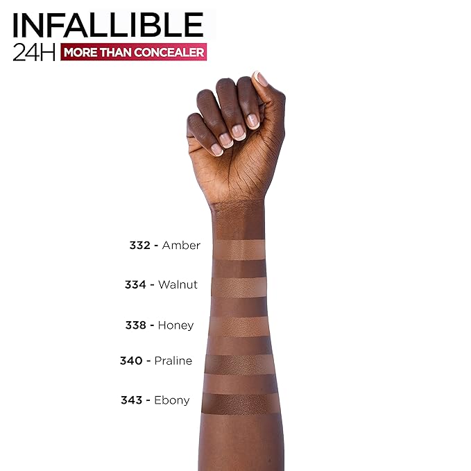 L'Oreal Paris Infallible More Than Concealer 11ml - 332 Amber-VivaGrace Women
