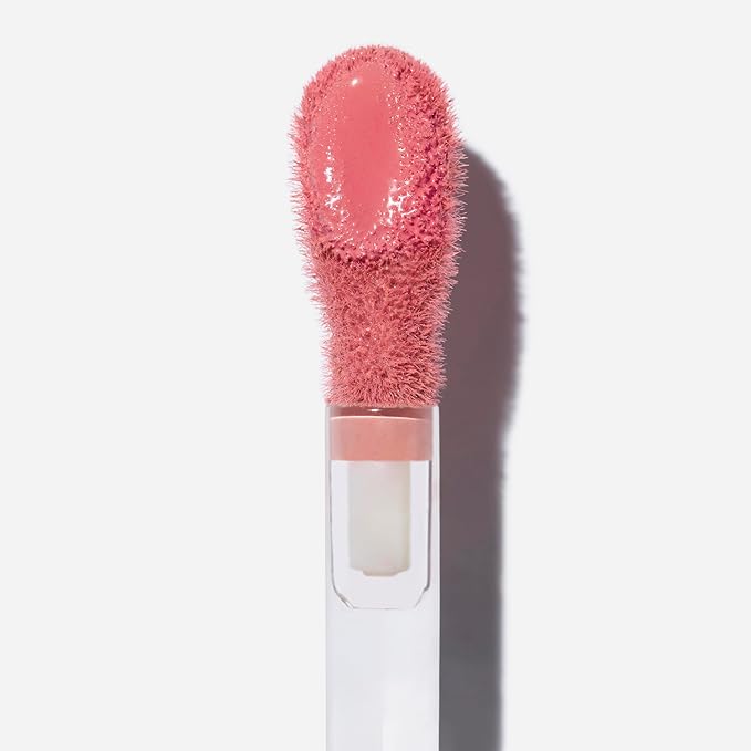 Saie Dew Blush - Lightweight Liquid Blush with a Blendable + Buildable Cream Finish - Dewy Cheek Tint with Doe Foot Wand Makeup Applicator - Neutral Pink Blush - Sweetie (.40 oz)-VivaGrace Women