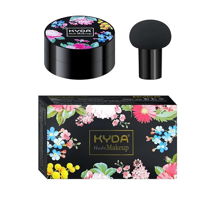Ownest Mushroom Head Air Cushion BB Cream, Concealer Lasting Nude Makeup Moisturizing Pigment CC Liquid Foundation, Even Skin Tone Makeup Base Primer-Natural-VivaGrace Women