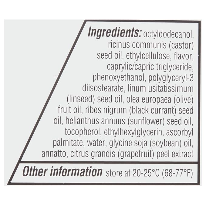 ChapStick Total Hydration Sweet Nectar Flavor Vitamin Enriched Lip Oil, Non Tinted Lip Care - 0.23 Oz-VivaGrace Women