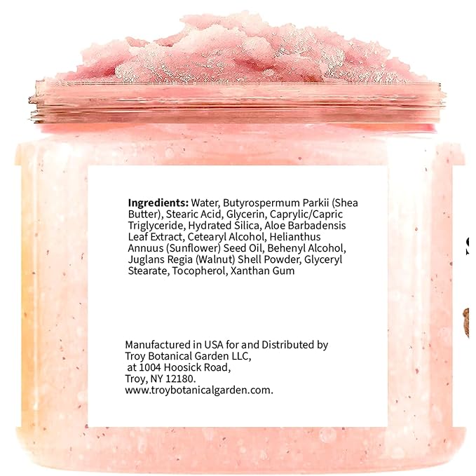 Shea Butter Ice Cream Body & Foot Scrubs 10 Oz - a Soft Serve Texture with a Nice soothing and Moisturizing Effect. Scent is Beautiful - The best stocking stuffer.-VivaGrace Women