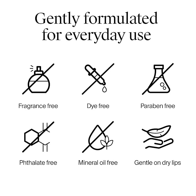 Neutrogena Hydro Boost Hyaluronic Acid, Unscented Lip Balm Leaves Lips Feeling Hydrated, Sheer Ice Nude Lip Balm with a Sweet Sugar Flavor, Fragrance Free, 0.5 oz-VivaGrace Women