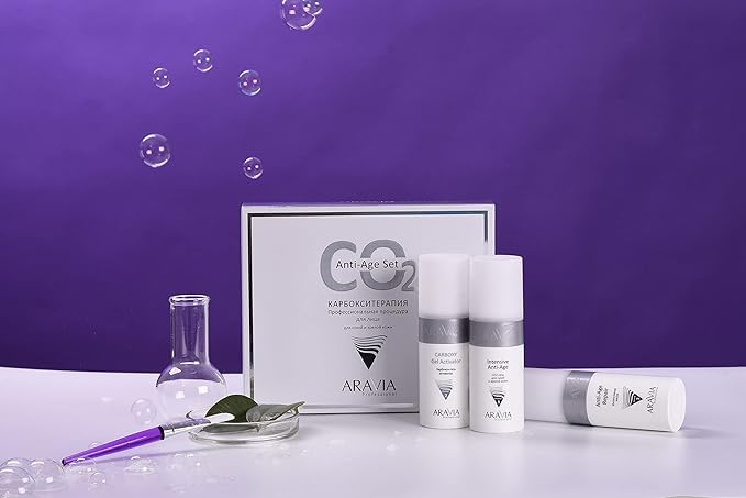 Carboxytherapy Set for Dry and Mature Skin, Anti-Age Set, Aravia-VivaGrace Women
