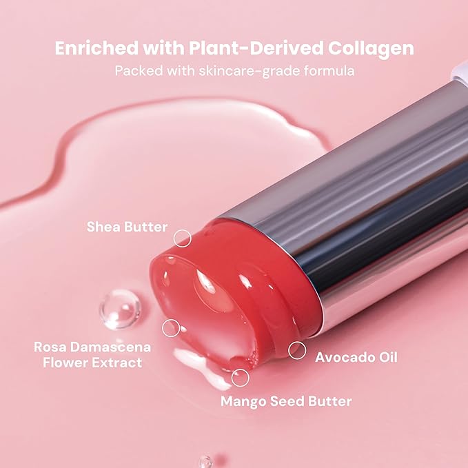 [MERYTHOD] COLLAGEN MELTING LIP BALM (MUTE FIG)-VivaGrace Women