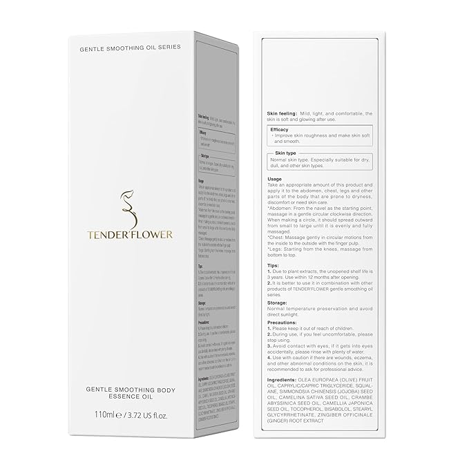 Stretch Mark Oil（110ml）, body oil for Pregnancy,belly oil, belly abdominal Serum Skin Care,Moisturizing Dry Skin, Tender & Softening，True Belly Serum 3.7OZ-VivaGrace Women