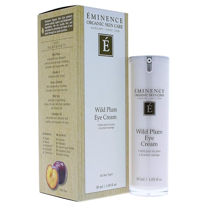 Eminence Wild Plum Eye Cream Ounce, multi, reg ,1.05 Fl Oz-VivaGrace Women