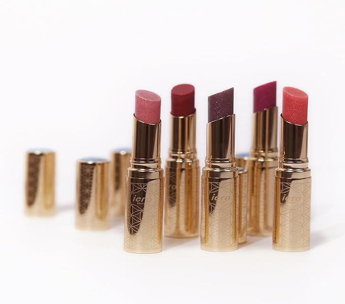 iero Multi-Color Bundle Tinted Lip Balm Infused with Shea Butter & Vitamin E, Nourishing PH Lip Care Moisturizer, Lip Gloss & Lip Plumper for Soft & Supple Lips-VivaGrace Women