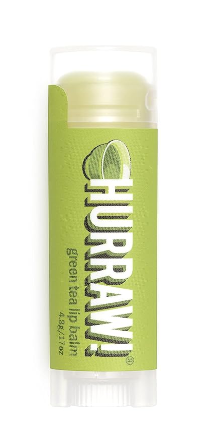 Hurraw! Green Tea Lip Balm: Organic, Certified Vegan, Cruelty and Gluten Free. Non-GMO, 100% Natural Ingredients. Bee, Shea, Soy and Palm Free. Made in USA-VivaGrace Women