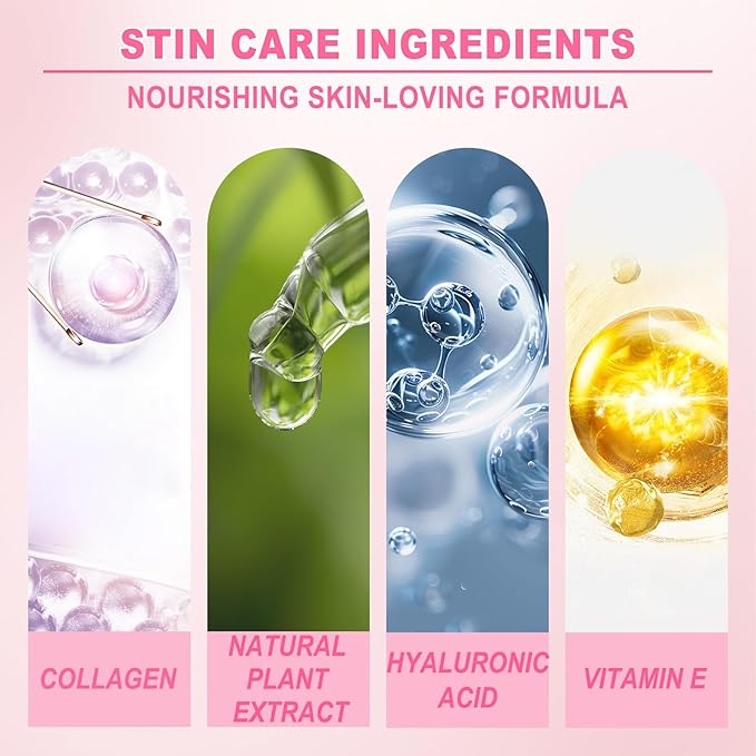 30 Pairs Collagen Lip Masks & Under Eye Mask, Gel Crystal Moisturizing Lip Mask, 24K Gold Under Eye Patches for Puffy Eyes, Dark Circle, Reducing Fine Lines, Effectively Nourishes Lip & Eye Skin Care-VivaGrace Women