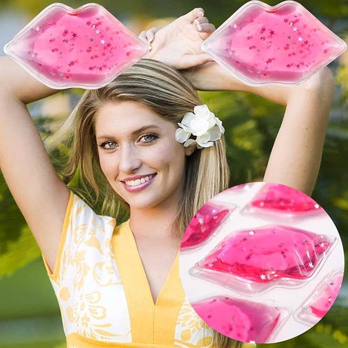 Eye Pad, Gel Eye Pad, Cooling Eye Pads, Gel Eye Mask,Gel Ice Pack, Cooling Ice Eye Masks, Hot Cold Eye Mask, Eye Ice Pack, Gel Eye Mask for Puffy Eyes, Migraine, Puffiness (10 pcs)-VivaGrace Women