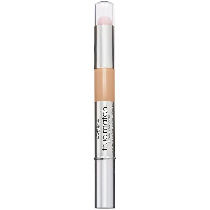 L'Oreal Paris Cosmetics True Match Super-Blendable Multi-Use Concealer Makeup, Light N3-4, 0.05 Fluid Ounce-VivaGrace Women