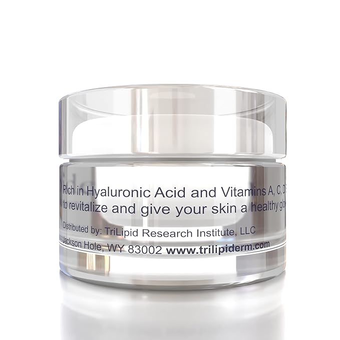 Trilipiderm Rehydration Night Crème .5oz Travel Size Night Rejuvenation with Anti-Aging Hyaluronic Acid and Retinol-VivaGrace Women