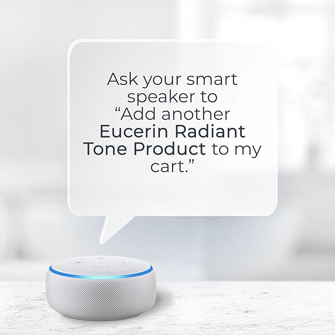 Eucerin Radiant Tone Face Cleanser Gel with 2% Exfoliating AHA Complex, Gentle Face Wash Improves Skin Clarity and Boosts Radiance, All Skin Types, 6.8 Fl Oz Bottle-VivaGrace Women