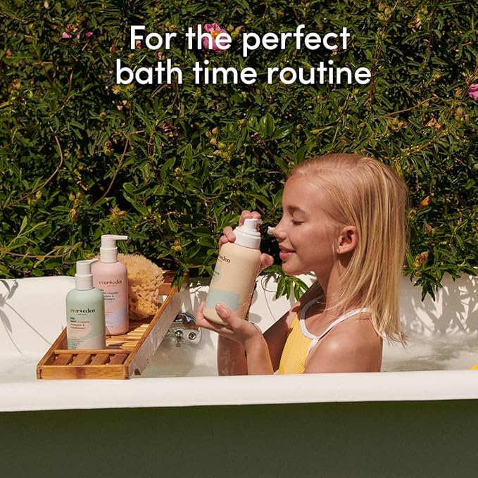 Evereden Kids Shampoo and Conditioner 2 in 1: Cool Peach, 8.5 fl oz. | Gentle Kids Skin Care | Non-toxic and Clean Ingredients-VivaGrace Women