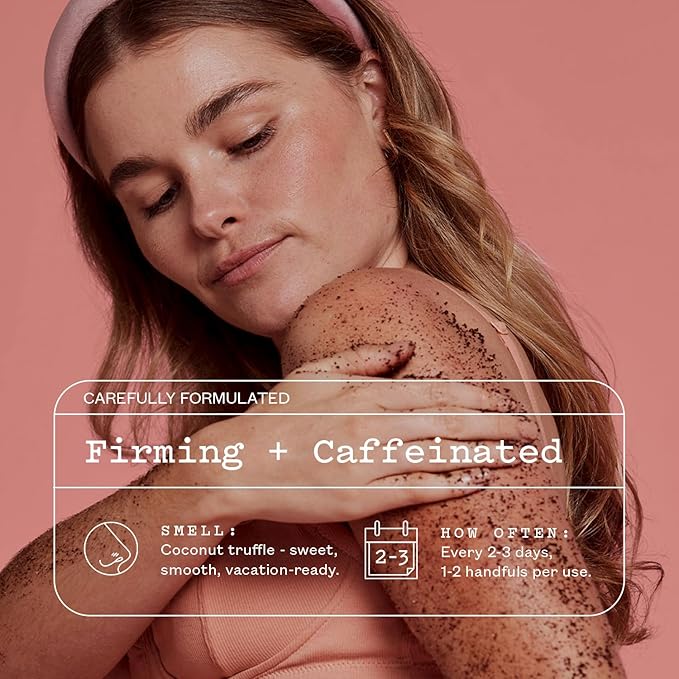 Frank Body Coconut Coffee Scrub | Natural, Vegan, Cruelty Free Exfoliating Body Scrub Firms, Tones, and Brightens with Coffee Grinds, Grapeseed Oil, Coconut Oil, and Jojoba Beads | 7.05 oz / 200 g-VivaGrace Women