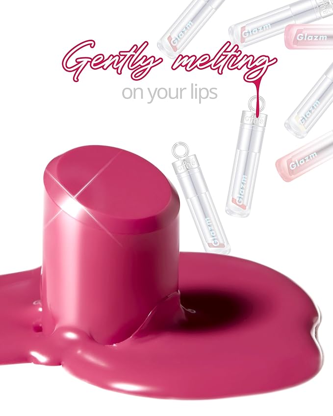 ATHE Glazm Lipbalm Stick - Vegan Glow Korean Lip Balm - Plumping, Volumizing & Highly Pigmented Lipstick - Soft Melting, Buildable Formula - Plant-Derived, Cruelty-Free, 0.12oz. (05 Pinkstan)-VivaGrace Women
