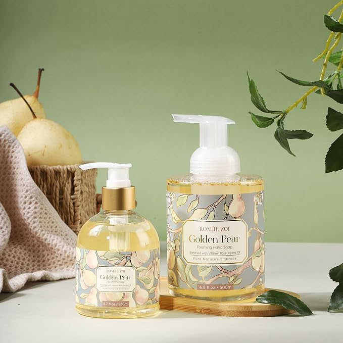 Liquid Hand Soap with Gift Box - Golden Pear - 260ml/ 8.7 fl.oz