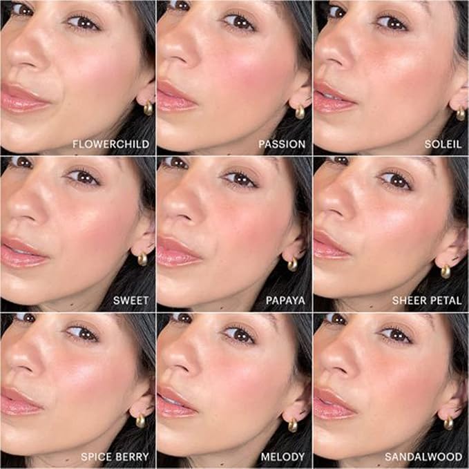 Glo Skin Beauty Blush (Soleil) - Pressed Powder Blush for Cheeks, High Pigment Mineral Face Makeup Creates a Natural, Healthy Glow-VivaGrace Women