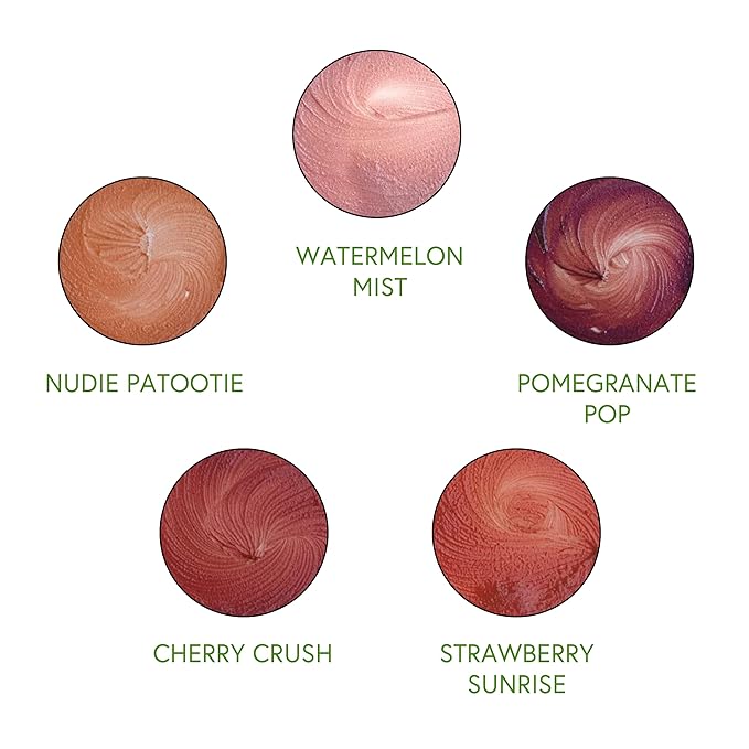 Honeybee Gardens Totally Natural Nudie Patootie Tinted Lip Balm, Nourishing Moisture With A Kiss Of Color, Vegan, Gluten-Free-VivaGrace Women