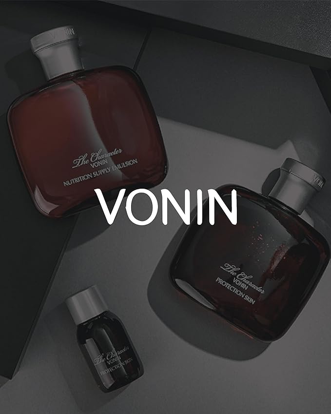 The Character Set (11.5fl oz) - Daily Skincare Kit for Men's Skin Protection & Rejuvenation by LG Beauty. Toner, Emulsion with Woody Musk Scent.-VivaGrace Women