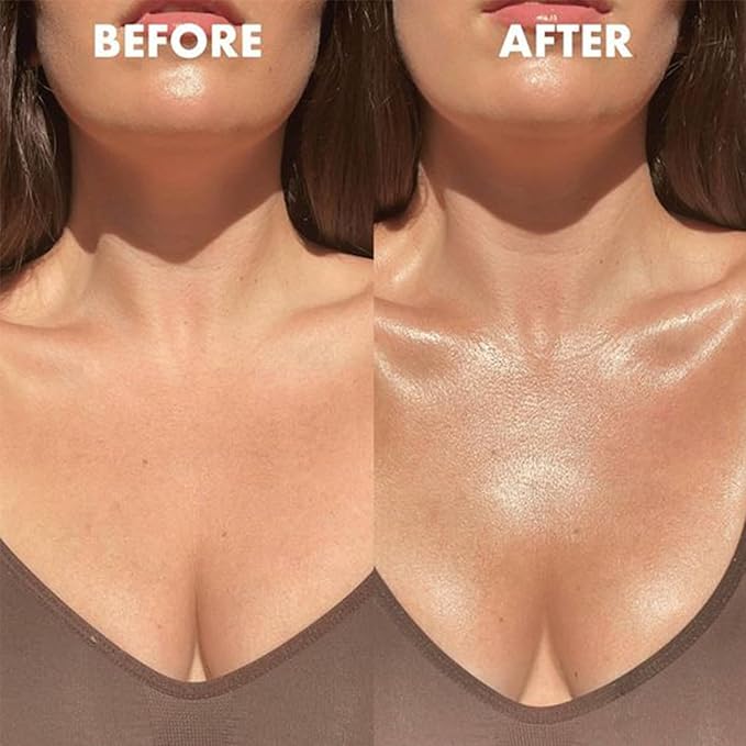 PHOERA Body Luminizer Highlighter, Waterproof Moisturizing and Glow For Face & Body, Face Body Glow Illuminator (101+103/Rose Gold+Glistening Bronze)-VivaGrace Women