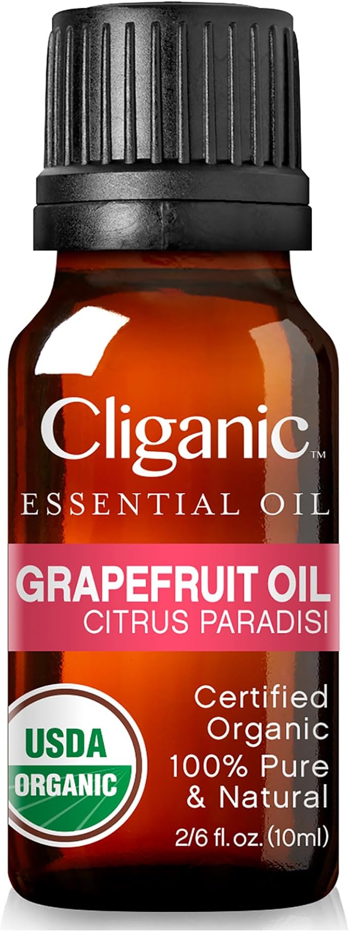 Cliganic Organic Pink Grapefruit Essential Oil, 100% Pure Natural, for Aromatherapy | Non-GMO Verified (Packaging May Vary)-VivaGrace Women