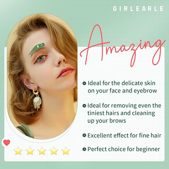 Wax Beads (1lb) for Hair Removal - Aloe Vera Formula, Perfect for Sensitive Skin, Eyebrow, Brazilian Bikini, Legs, Facial and Full Body Waxing at Home-VivaGrace Women