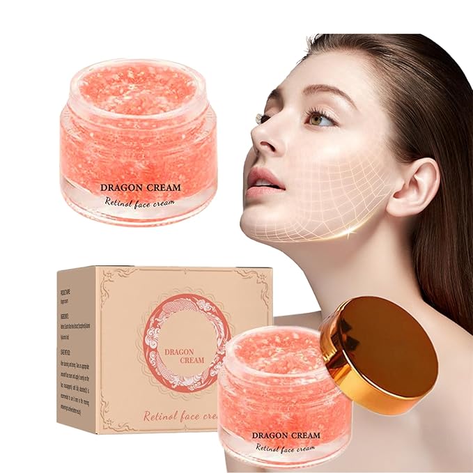2Pcs Dragons Blood Easy Cream, Dragons Blood Easy Face Cream, Retinol Dragon Blood Cream, Hydrate Skin and Decrease Wrinkles, Lightweight Face Moisturizer for All Skin Types-VivaGrace Women