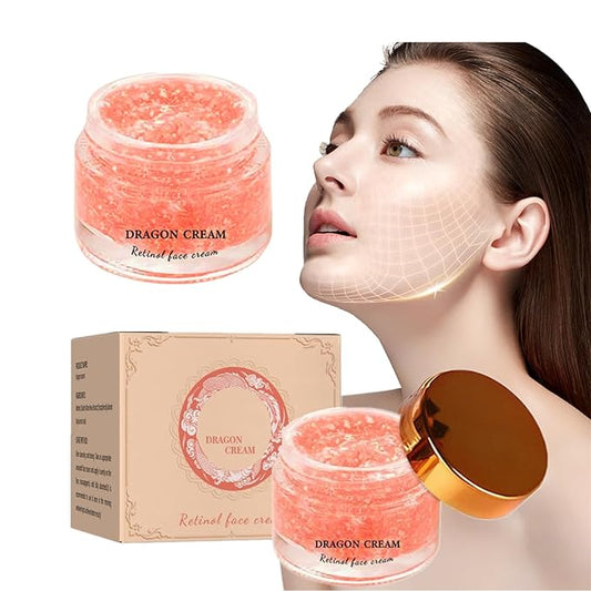 2Pcs Dragons Blood Easy Cream, Dragons Blood Easy Face Cream, Retinol Dragon Blood Cream, Hydrate Skin and Decrease Wrinkles, Lightweight Face Moisturizer for All Skin Types-VivaGrace Women