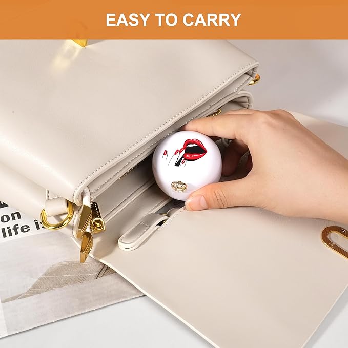 2 Pack Lip Balm Containers,Plastic Portable Empty Lip Balm Container with Mirror and Silicone Lip,Empty Lipstick Dispenser Box for Travel,Home-VivaGrace Women