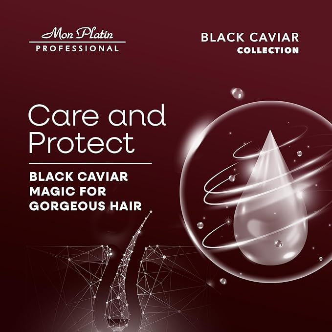 Mon Platin Black Caviar Total Clean Anti-Dandruff Shampoo - 500ml (17oz)-VivaGrace Women