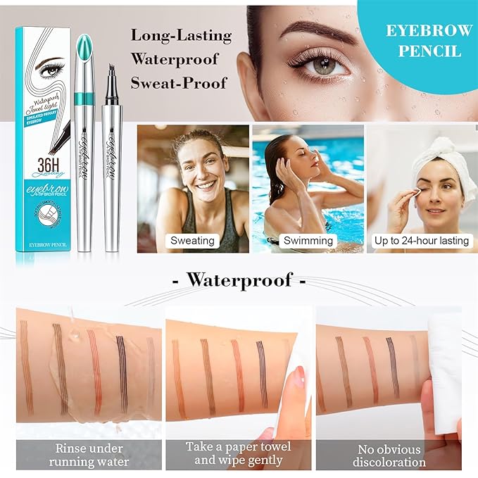Makeup Sets for Women Girls Air Cushion Eyebrow Pencil Eyeshadow Palette Mascara Lipstick Makeup Bag, Create Sophisticated Makeup for Your Wife & Girlfriend-VivaGrace Women