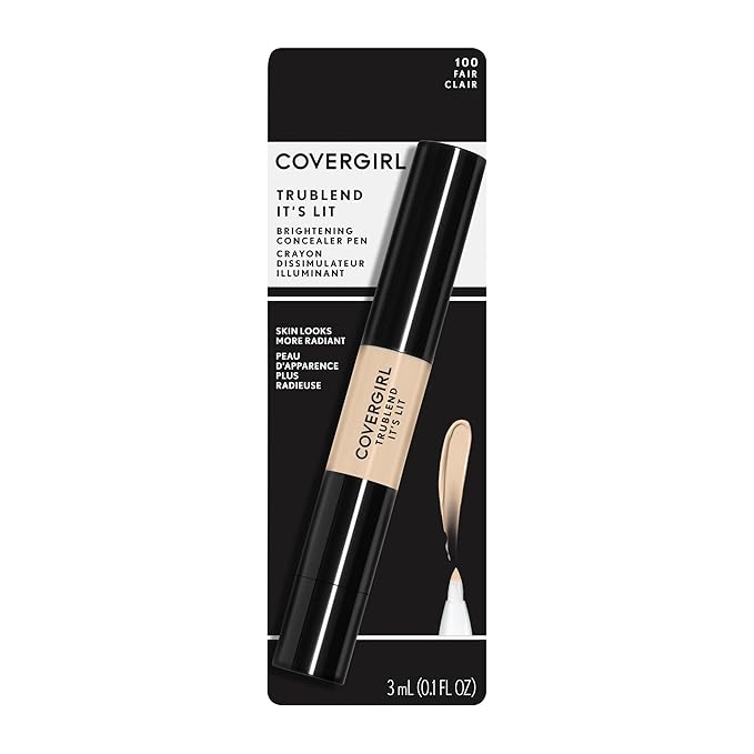 COVERGIRL Trublend It's Lit Concealer, Fair L0-l2, 0.10 Ounce-VivaGrace Women
