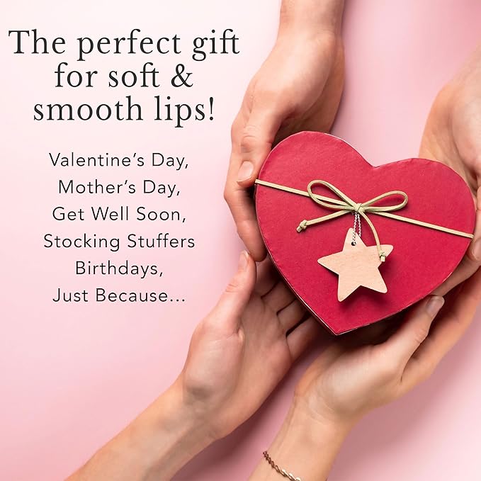 Natural Lip Balm Chapstick Pack - 12 Chap Stick Organic Lip Balm Set for Lip Healing and Repair - Natural Chapstick Hydrating Lip Balm for Dry Cracked Lips Flavored Lip Balm-VivaGrace Women