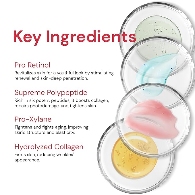 Anti-Aging Eye Cream for Wrinkles: Lifting and Tightening Under Eye Cream with Retinol & Collagen - Fine Lines Smoothing Treatment, Reduces Dark Circles, Eye Bags & Puffiness In 2 Weeks | 1.53 fl. oz-VivaGrace Women