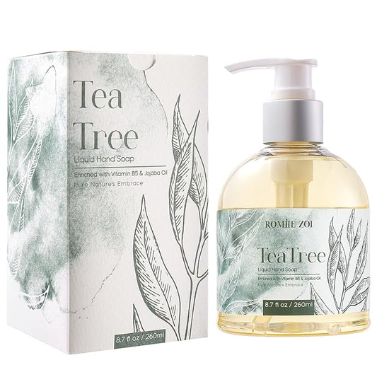 Liquid Hand Soap with Gift Box - Pure Nature's Embrace - Tea Tree - 260ml/ 8.7 fl.oz